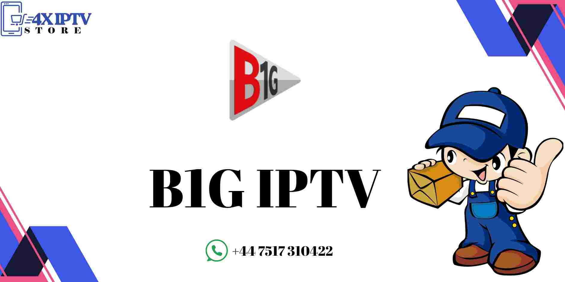 B1G IPTV 5+1 Year Subscription